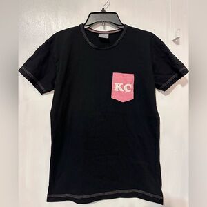 Junior’s Size Medium, Black T-Shirt with KC Logo